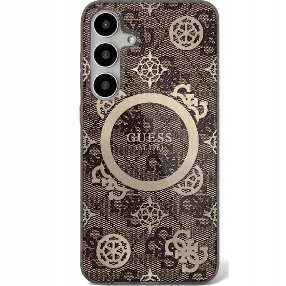 Pouzdro pro Galaxy S25 na MagSafe, Guess, stylový kryt, tvrdý case, obal