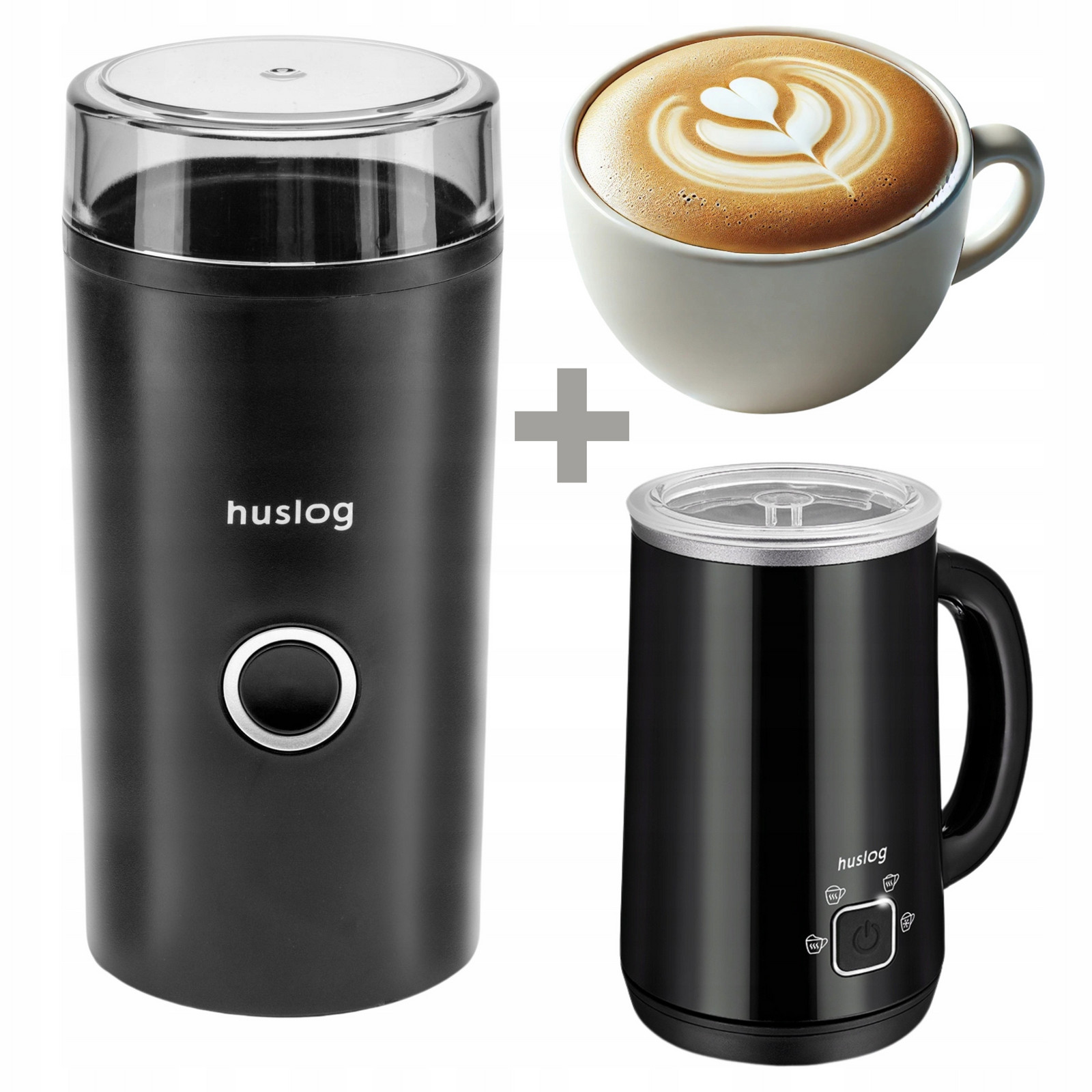 Elektrický mlýnek Huslog HUS1009 Napěňovač Mléka S Ohřívačem