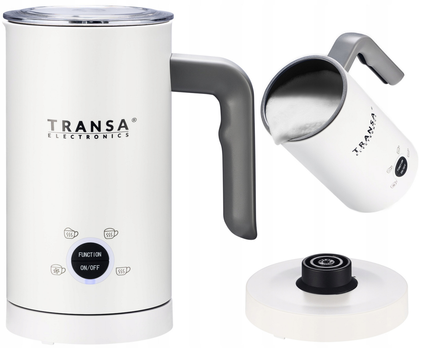 Napěňovač mléka s Ohřívačem MilkyWhite 4 Režimy Napěnění Mléka 500W