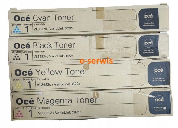 Sada tonerů Oce TN319 Cmyk Konica Minolta C360 Oce VL3622c