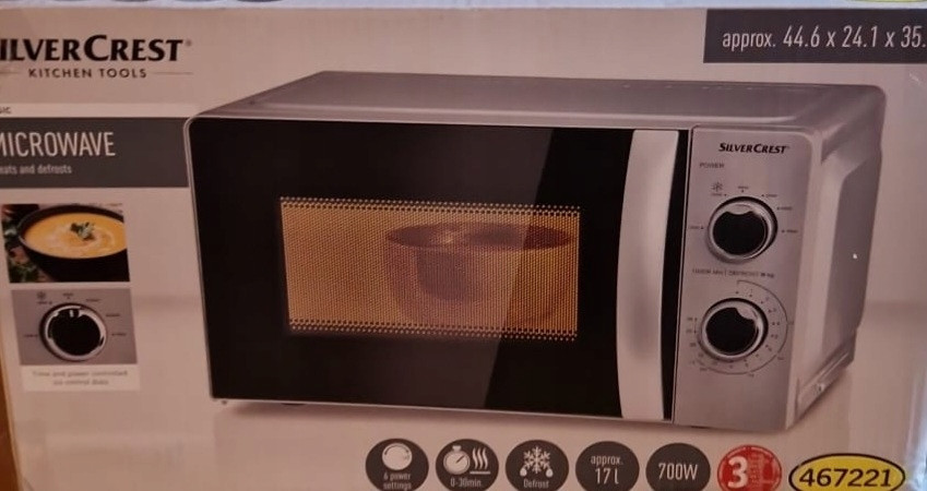 Mikrovlnka silvercrest 700w