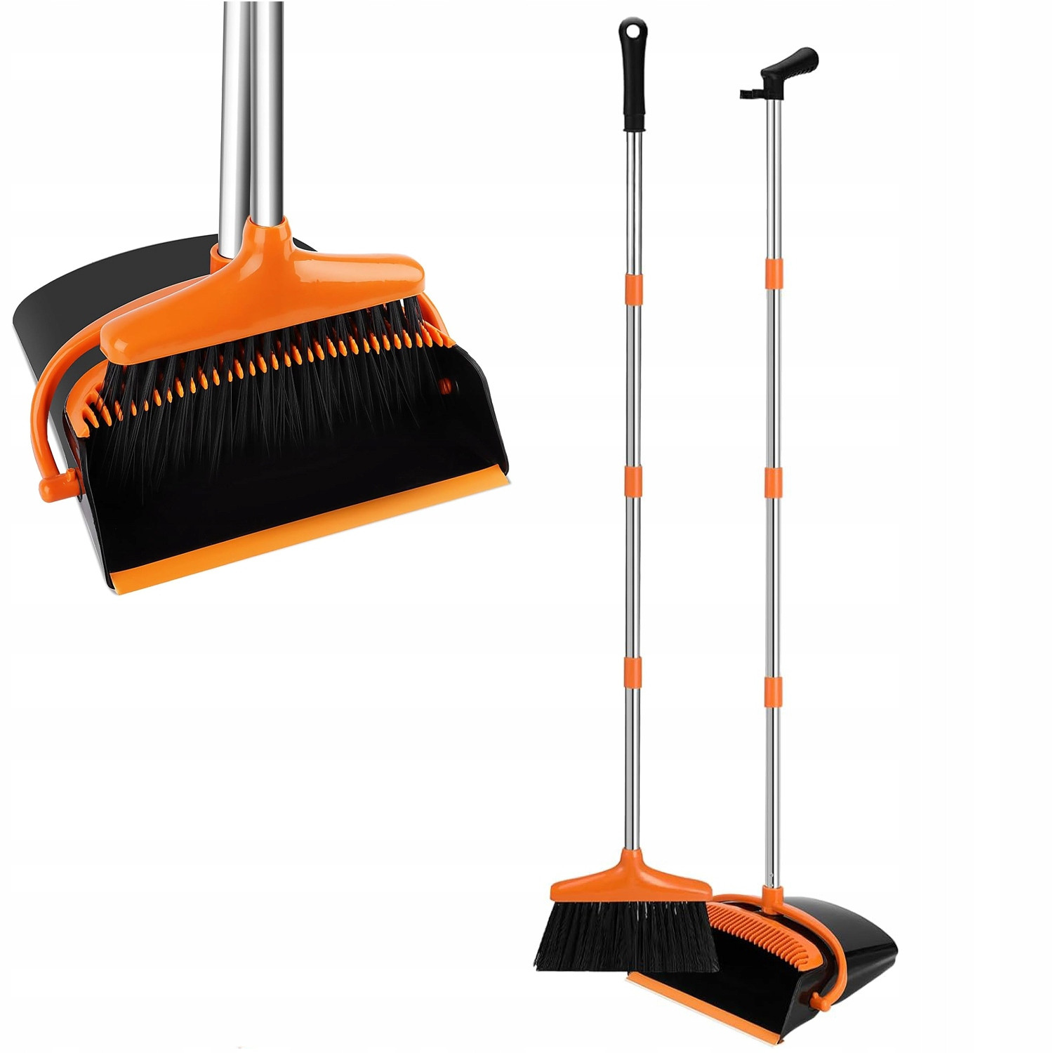 Sada Na Úklid Zametání 122CM Lenoch Smeták S Tyčí A Lopatkou