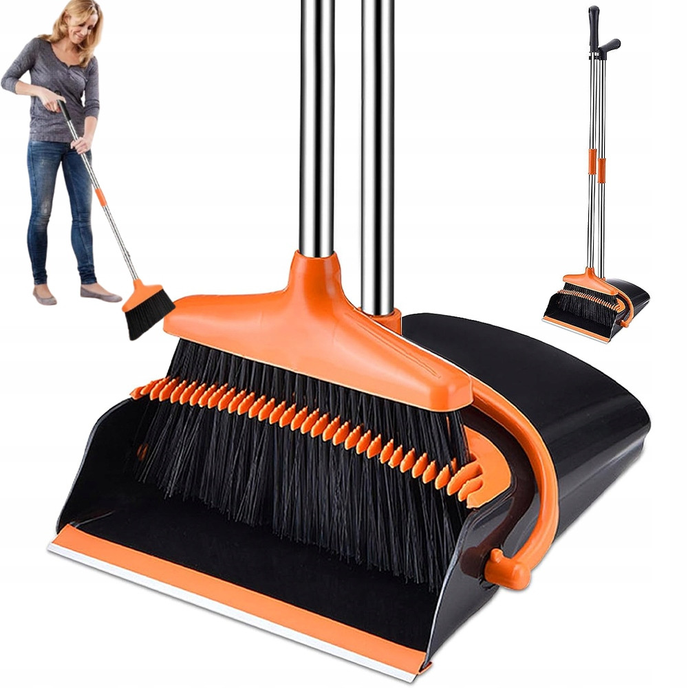 Skládací Sada Stojacího Koštěte A Lopatky Skládací 122CM 8SEKČNÍ Tyč