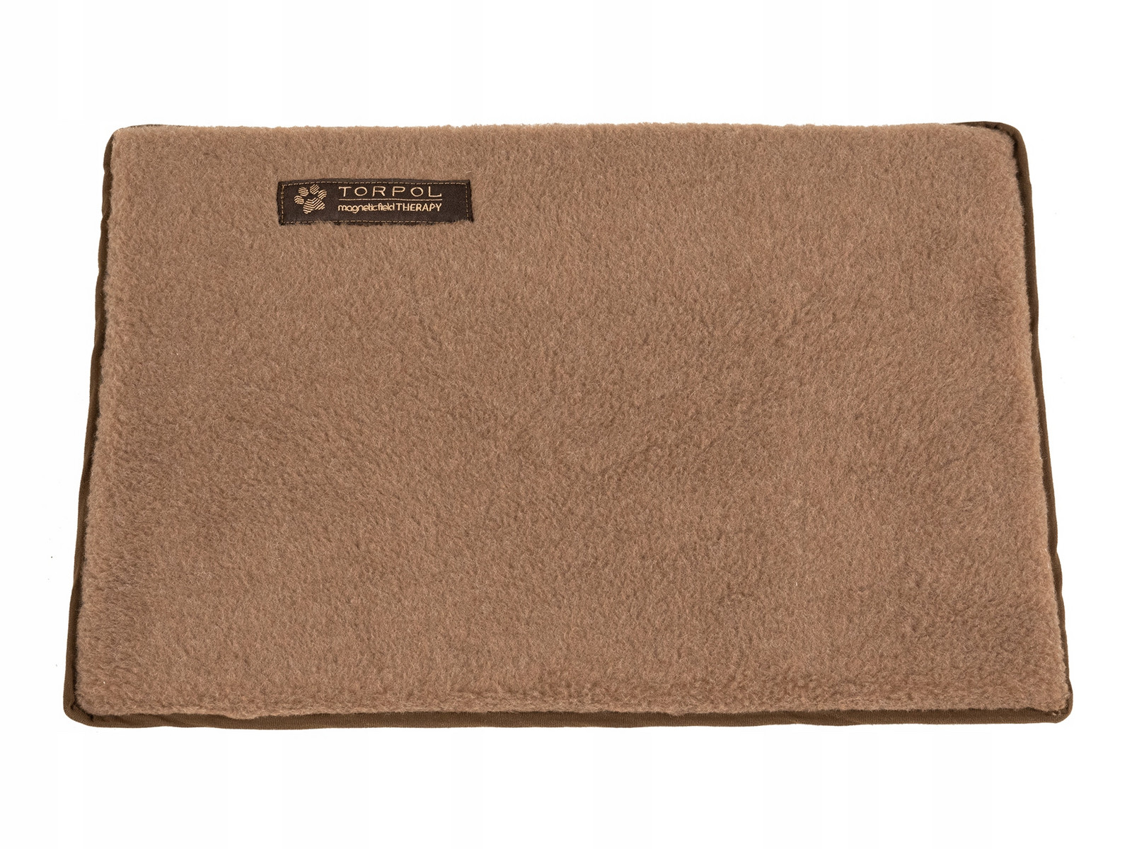 Torpol pelíšek ortopedický pro psa hnědý 69 cm x 50 cm