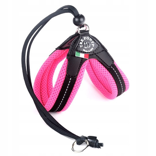 Tre Ponti Postroj reg. na zádech Mesh 2 růžový