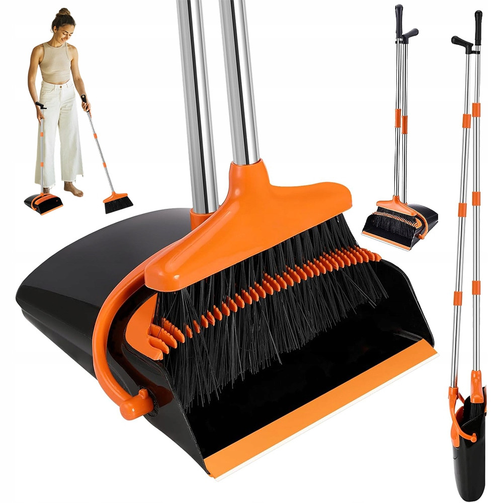 Zametací Sada Nastavitelný Lenoch Koště Lopatka Do Kuchyně, Koupelny