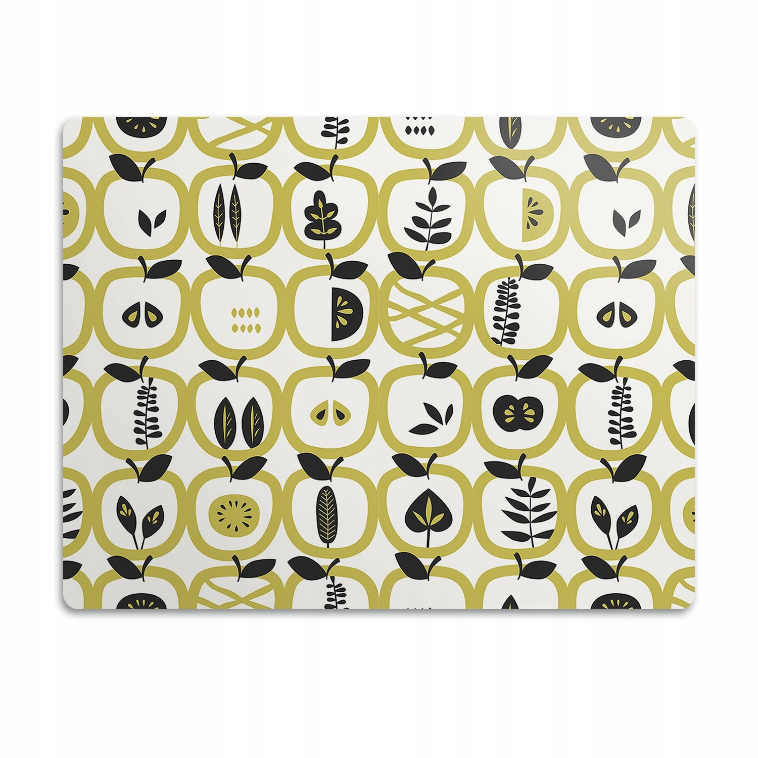 Ochranná podložka pod misky pro psa Vzor jablka 60x40