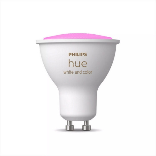 LED žárovka GU10 Philips Hue 4,2W (50W) White and Color Ambiance (2000-6500K/RGB) stmívatelná