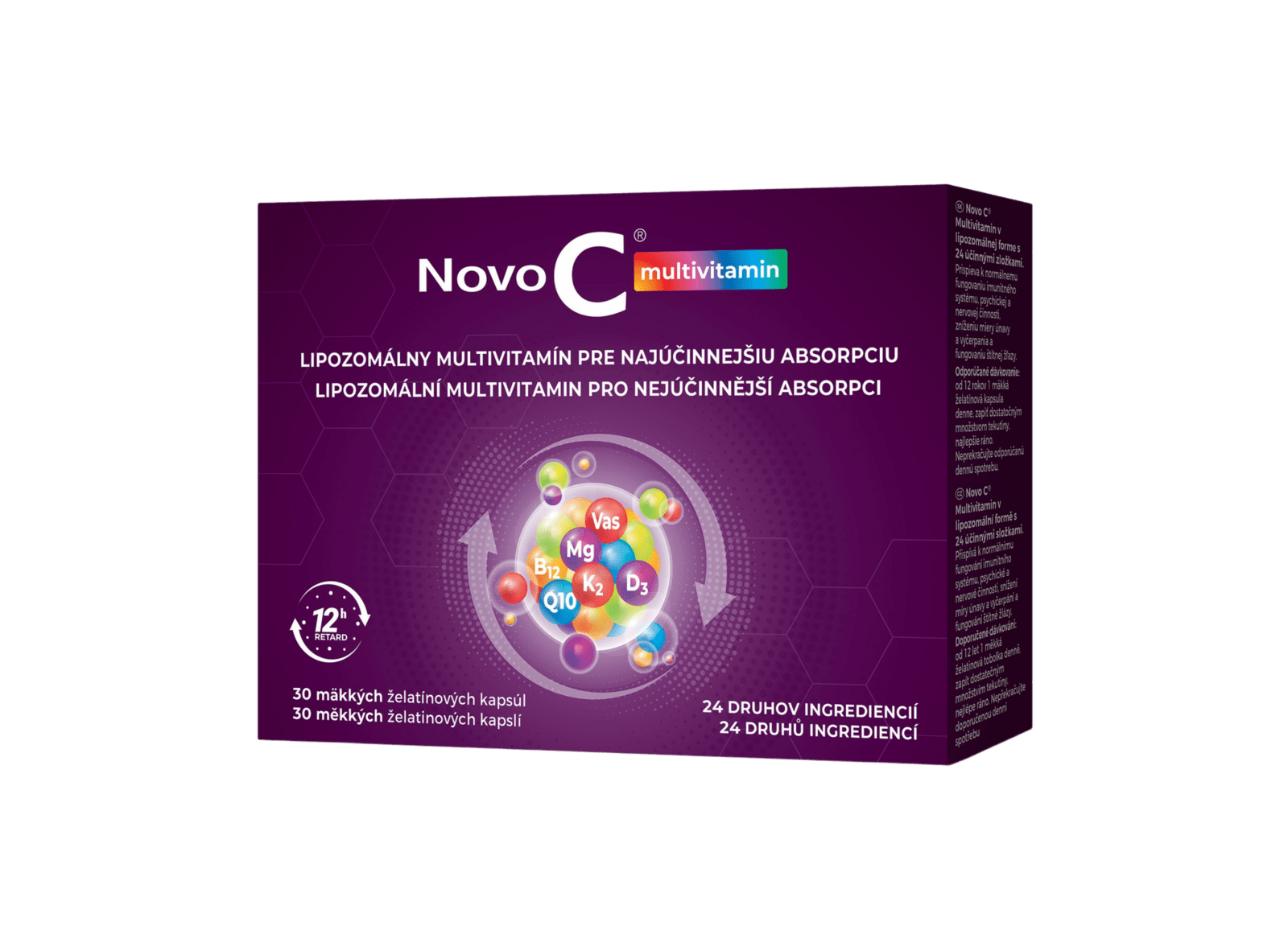 NOVO C  Multivitamín lipozomální 30 kapslí