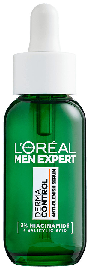 L'Oréal Paris Sérum proti nedokonalostem pleti Men Expert Derma Control (Niacinamide Anti-Blemish Serum) 30 ml