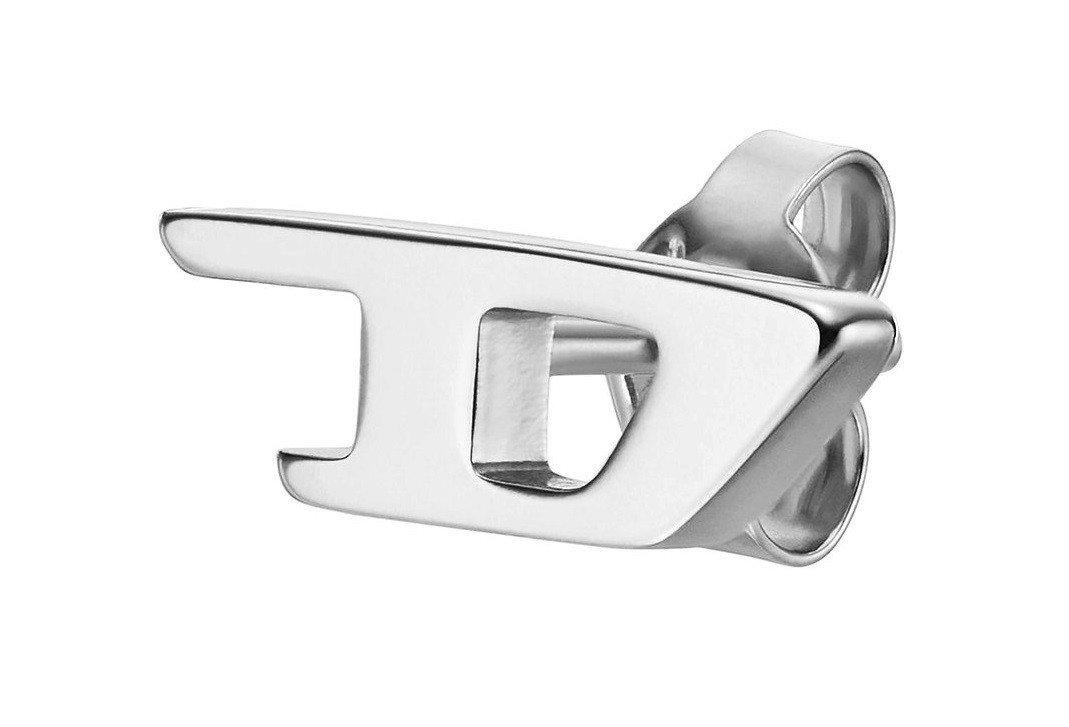 Diesel Ocelová single náušnice DX1519040