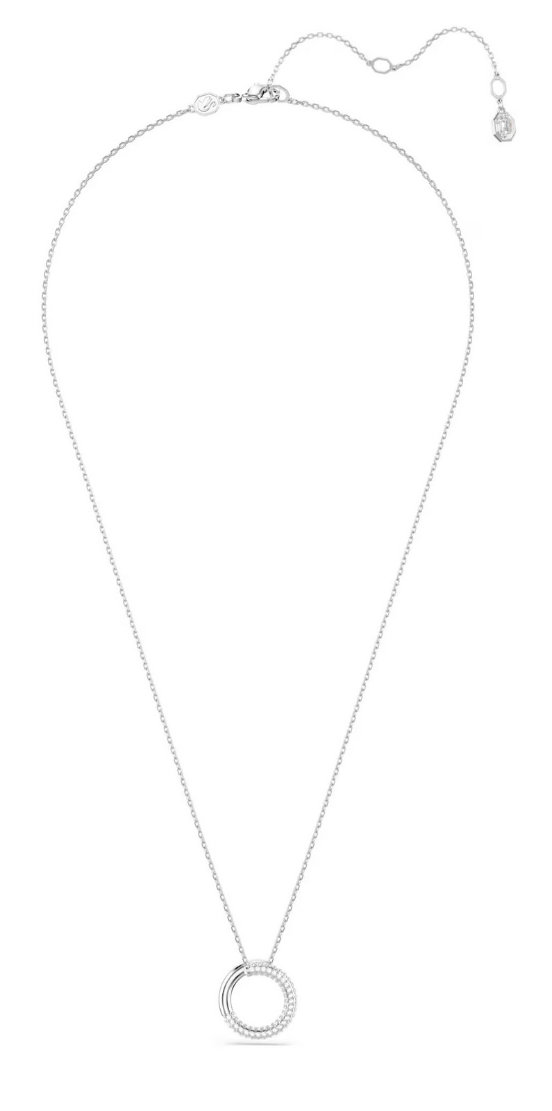 Swarovski Dámský náhrdelník s čirými křišťály Dextera 5692737