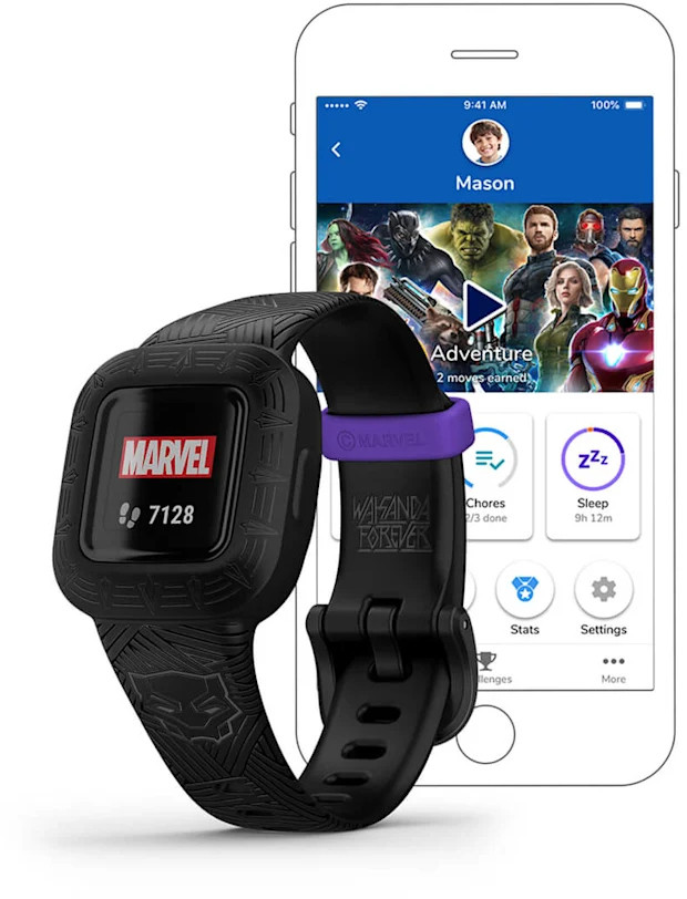 Garmin vívofit jr. 3 - Marvel Black Panther 010-02441-10
