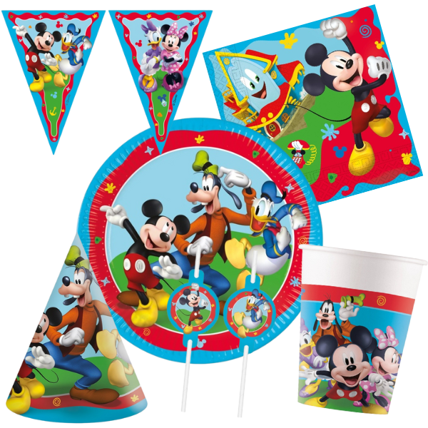Party set - Mickey Rock The House, pro 6 osob