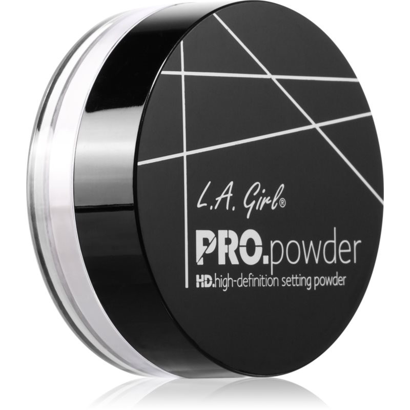 L.A. Girl Cosmetics PRO. Powder HD transparentní fixační pudr odstín Translucent 5 g