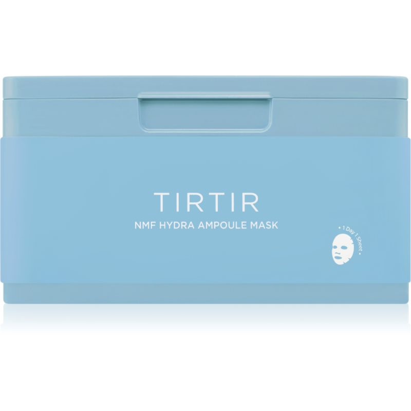 TIRTIR Ampoule Mask NMF Hydro plátýnková maska pro intenzivní hydrataci 30 ks