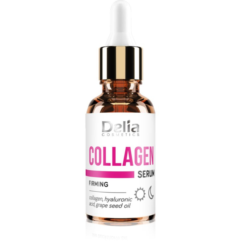 Delia Cosmetics Authentic Beauty Collagen zpevňující pleťové sérum s kolagenem 30 ml