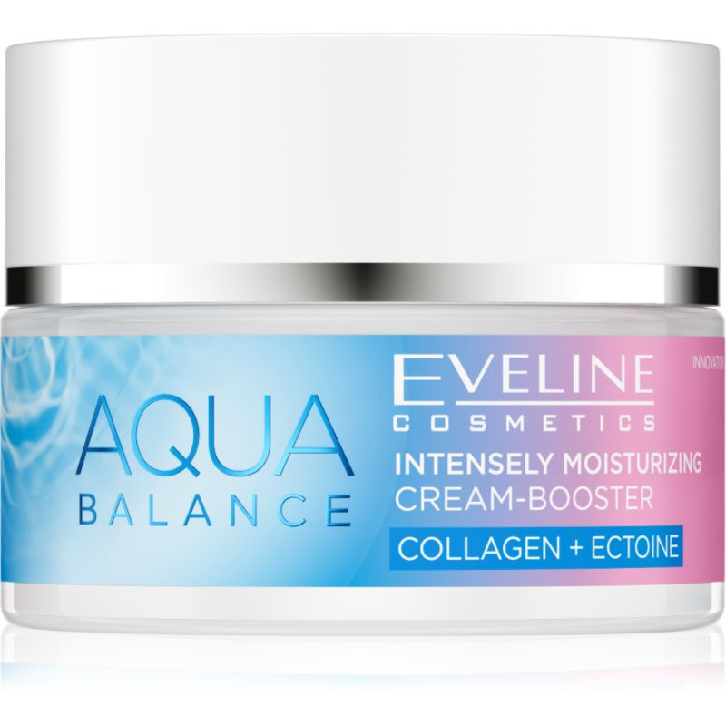 Eveline Cosmetics Aqua Balance Collagen + Ectoine intenzivně hydratační krém pro rozjasnění pleti 50 ml