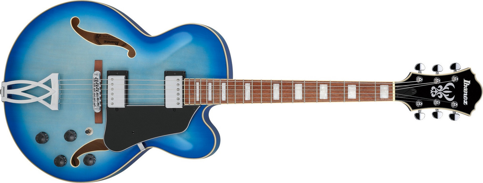 Ibanez AF75 Jet Blue Burst