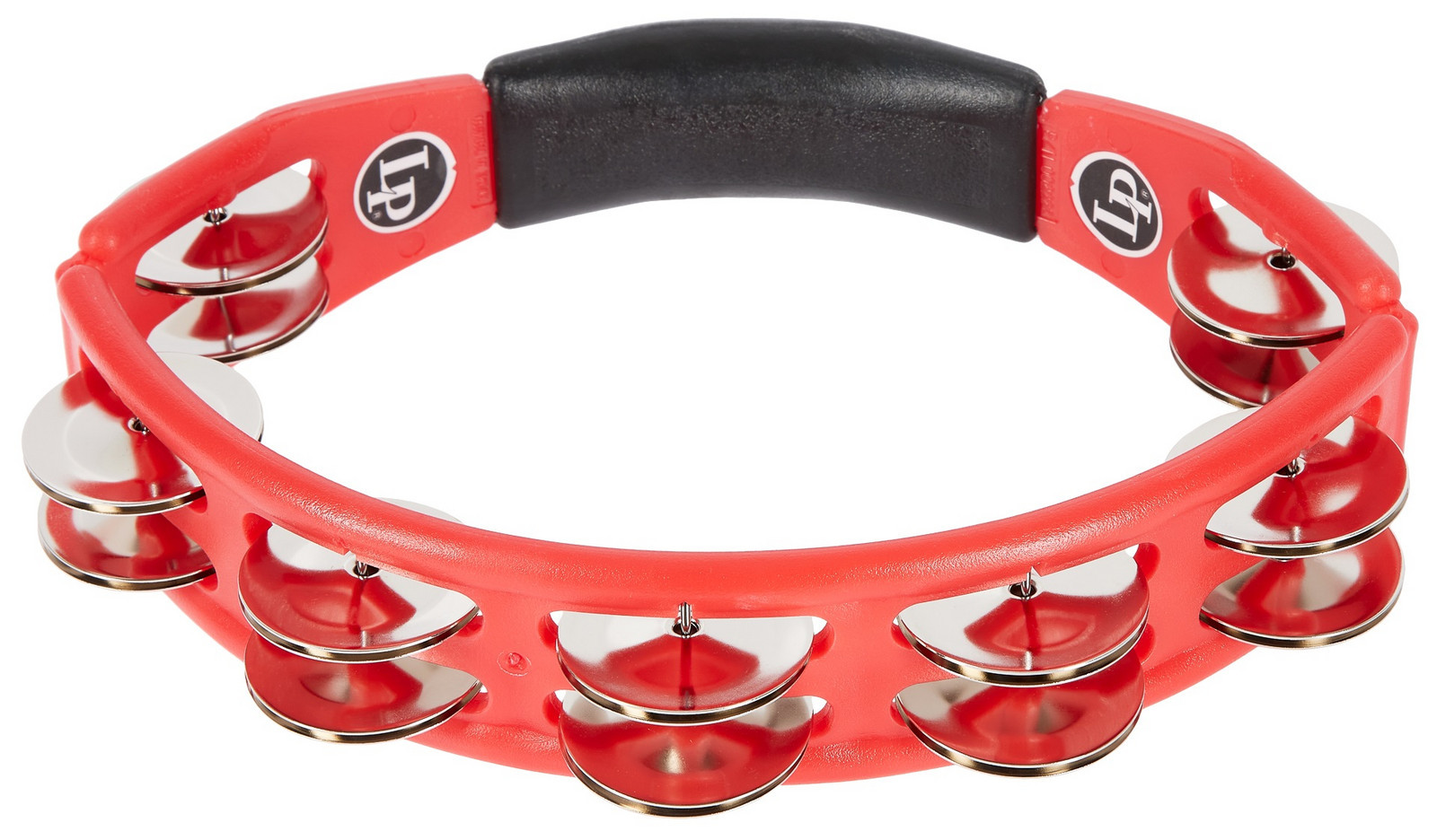 Latin Percussion Cyclops Tambourine Red