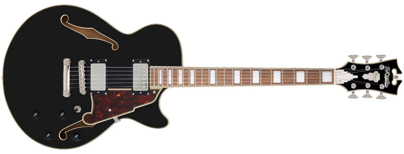 D'Angelico Premier SS Solid Black