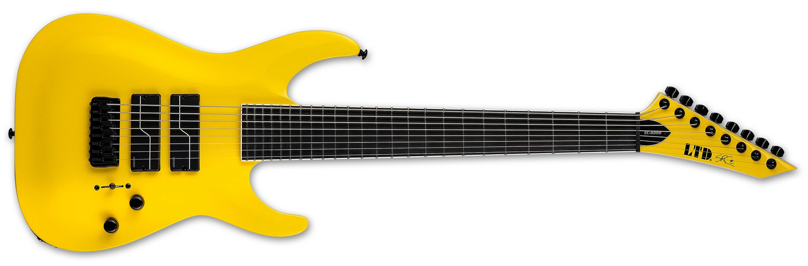 ESP LTD Stephen Carpenter SC-608 Baritone Yellow