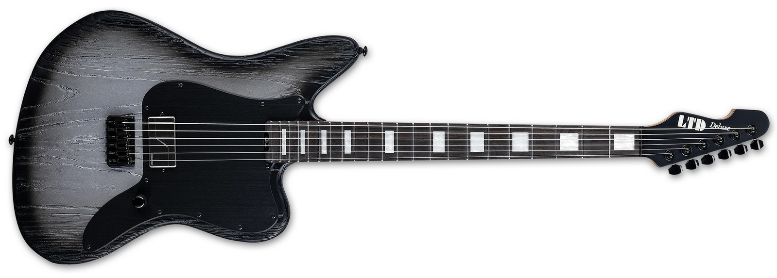 ESP LTD XJ-1 Baritone Silver Blast
