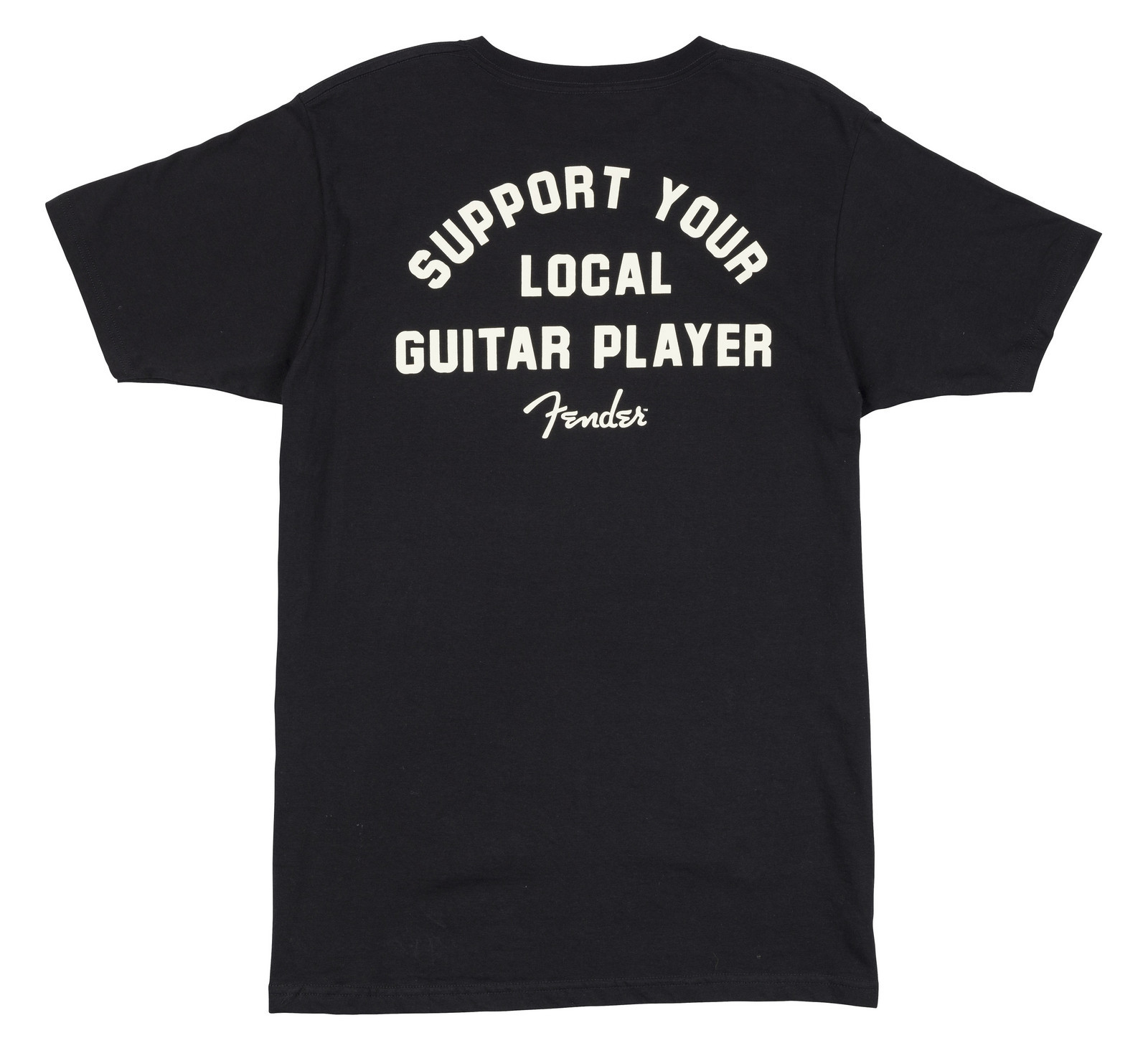 Fender Support Your Local Guitar Player Tee Black L
