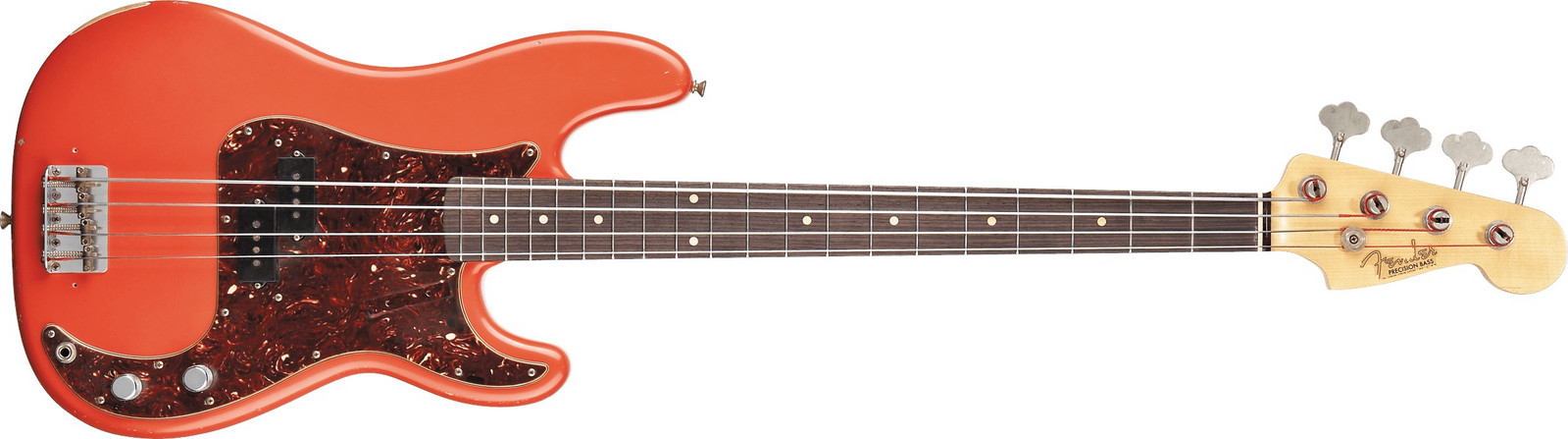 Fender Custom Shop Pino Palladino Signature Precision Bass Fiesta Red