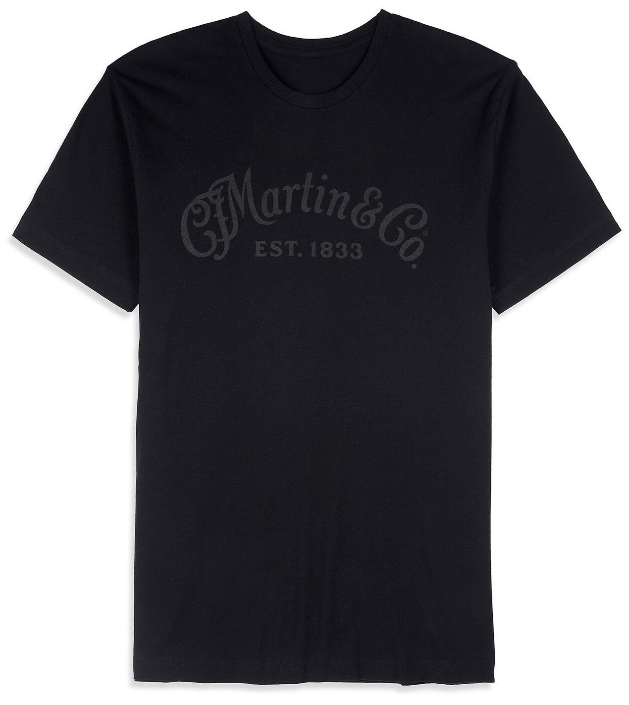 Martin Men's Tee Tone on Tone Black XXL