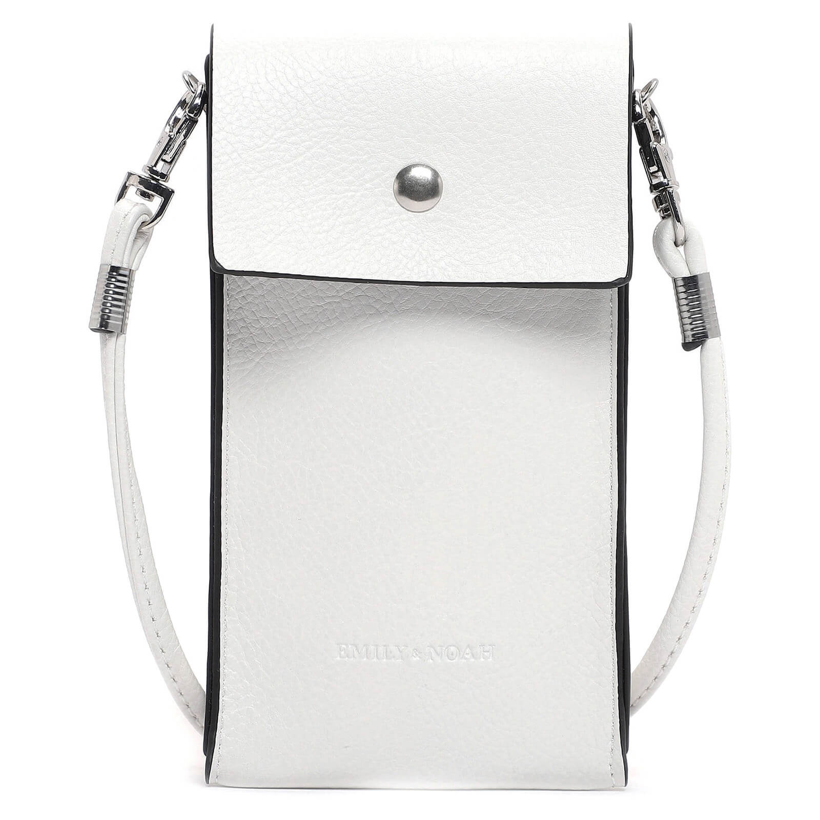 Dámská kabelka na mobil Emily & Noah Ziane - bílá