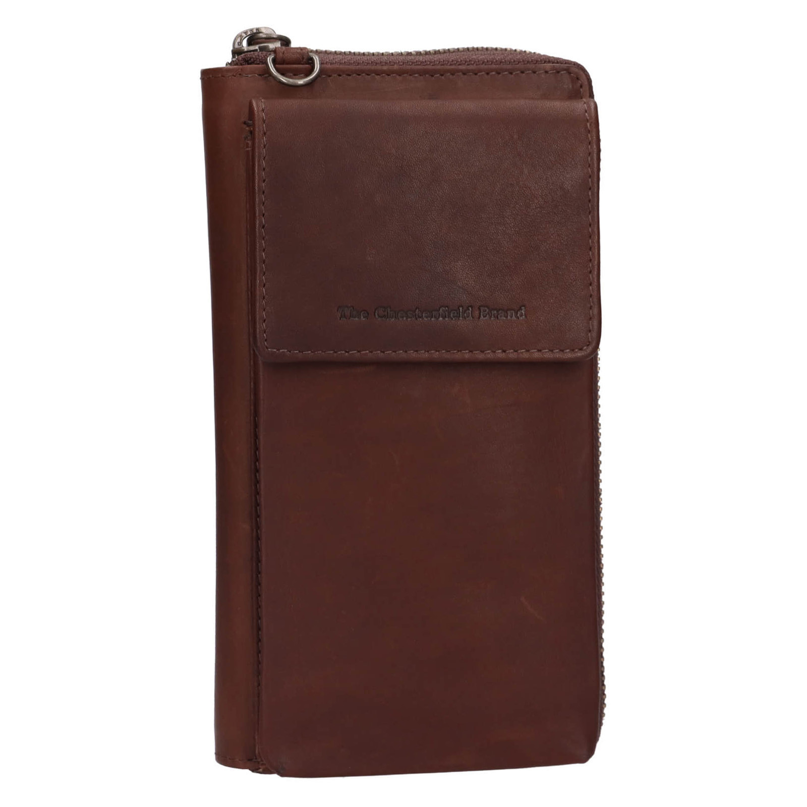 Dámská kožená crossbody kabelka s peněženkou The Chesterfield Brand Lauri - hnědá