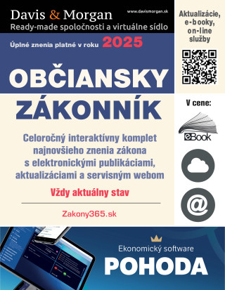 Občiansky zákonník 2025 - kolektiv autorů - e-kniha