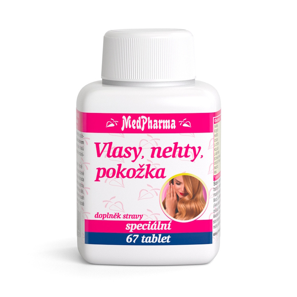 MEDPHARMA Vlasy nehty pokožka 67 tablet
