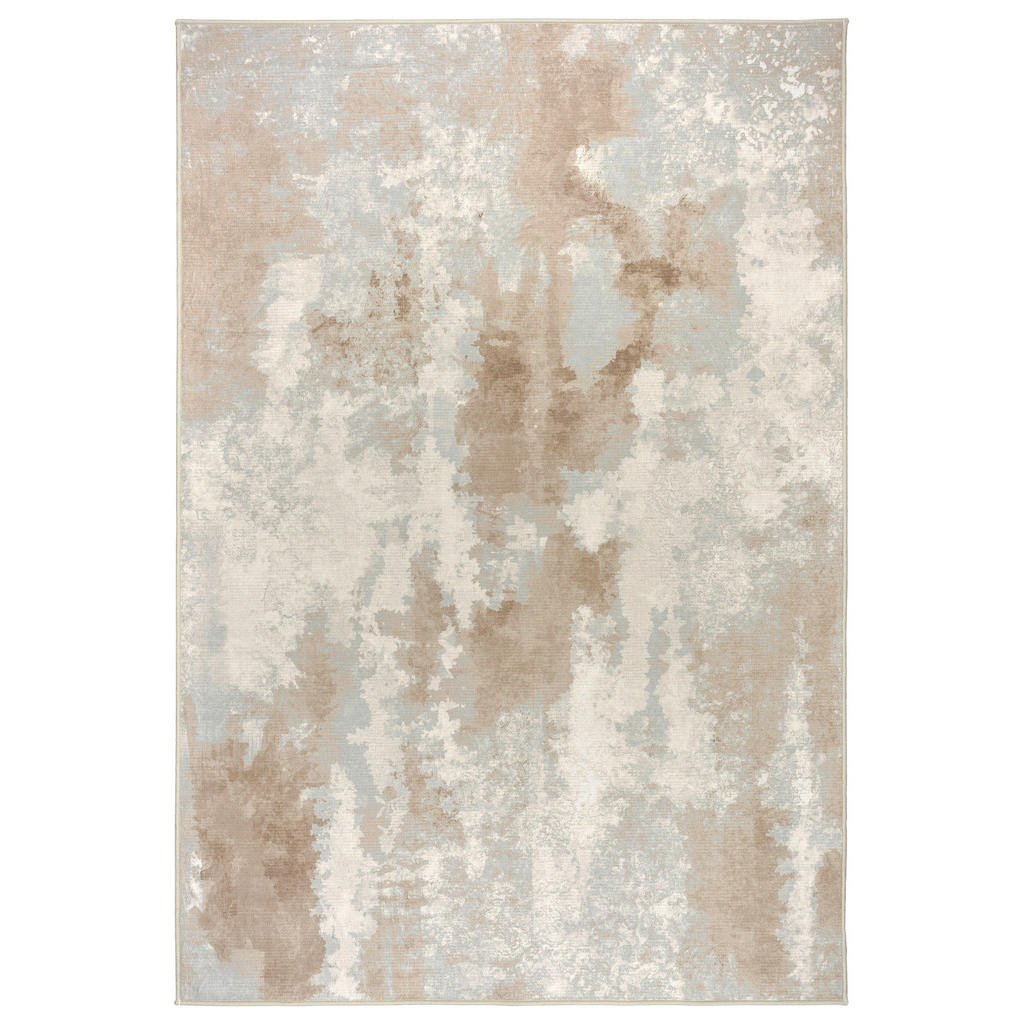 Lindorug KOBEREC TKANÝ NA PLOCHO, 130/190 cm, tmavě šedá, šedavě hnědá