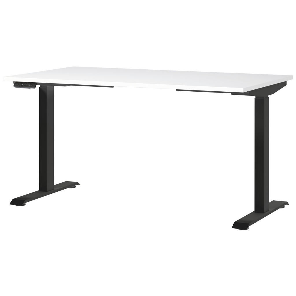 Novel PSACÍ STŮL, černá, bílá, 140/80/72-118 cm