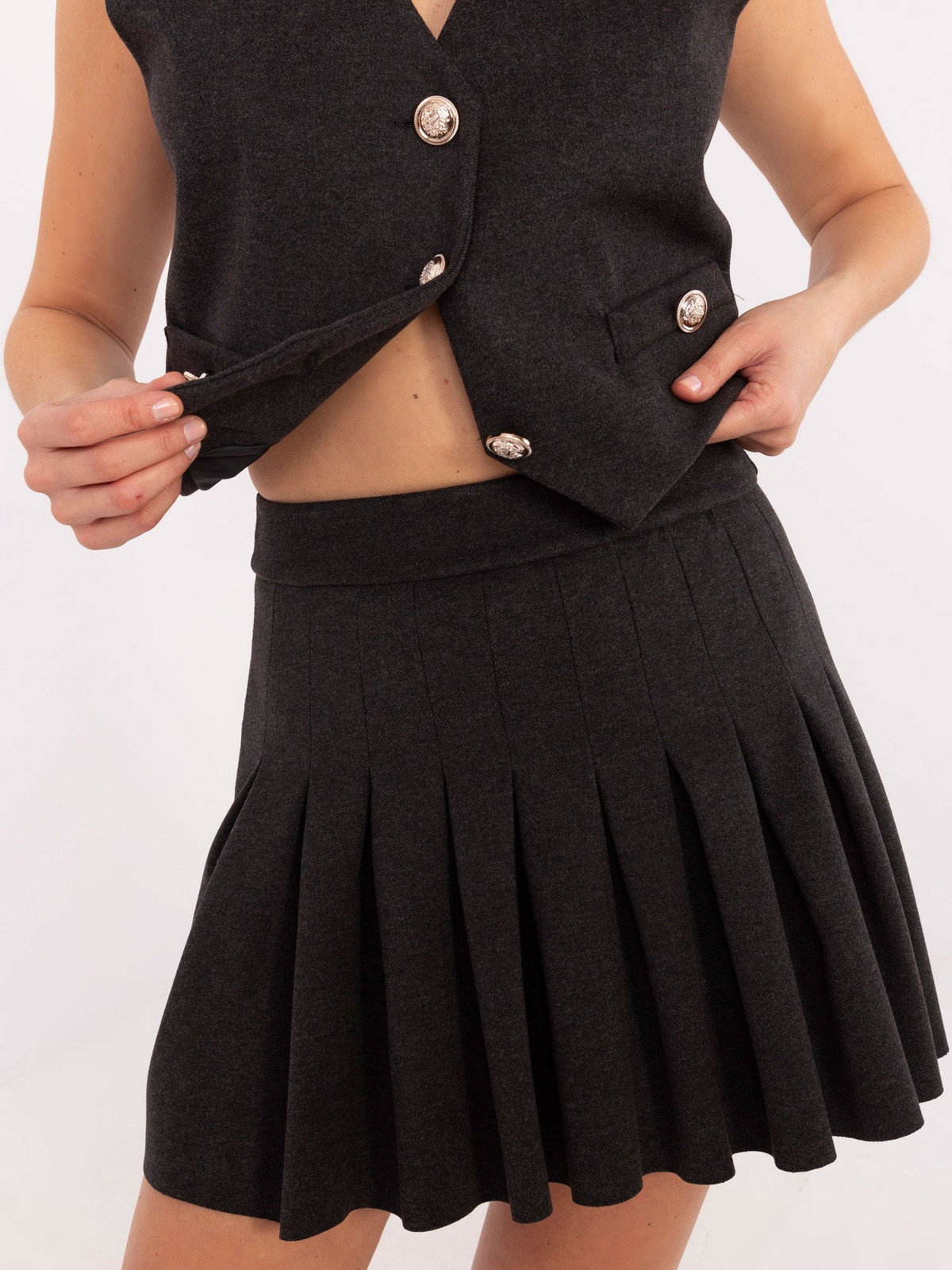 Skirt-DHJ-SD-A8791.32-dark gray