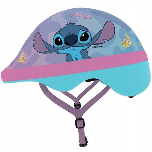 Disney STITCH Dívčí helma na kolo, fialová, velikost