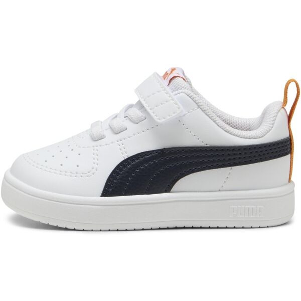 Puma RICKIE AC+INF Dětská volnočasová obuv, bílá, velikost