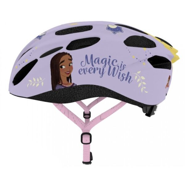 Disney WISH Dětská helma na kolo, fialová, velikost