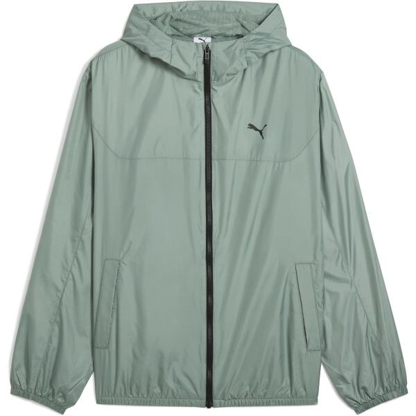 Puma ESSENTIALS REGULAR WINDBRAKER Pánská větrovka, zelená, velikost