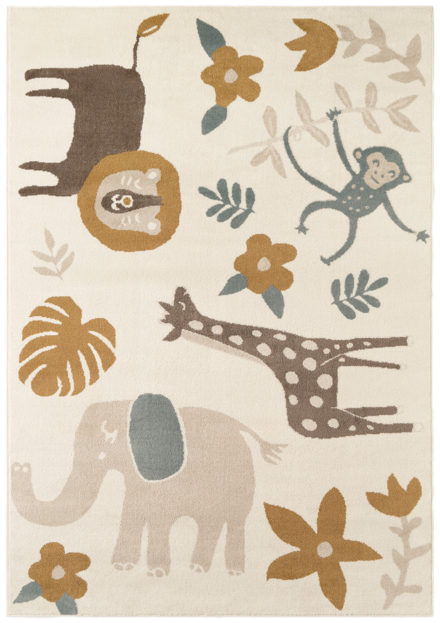 Dětský koberec Adventures 106213 Cream Multicolor - 120x170 cm Hanse Home Collection koberce