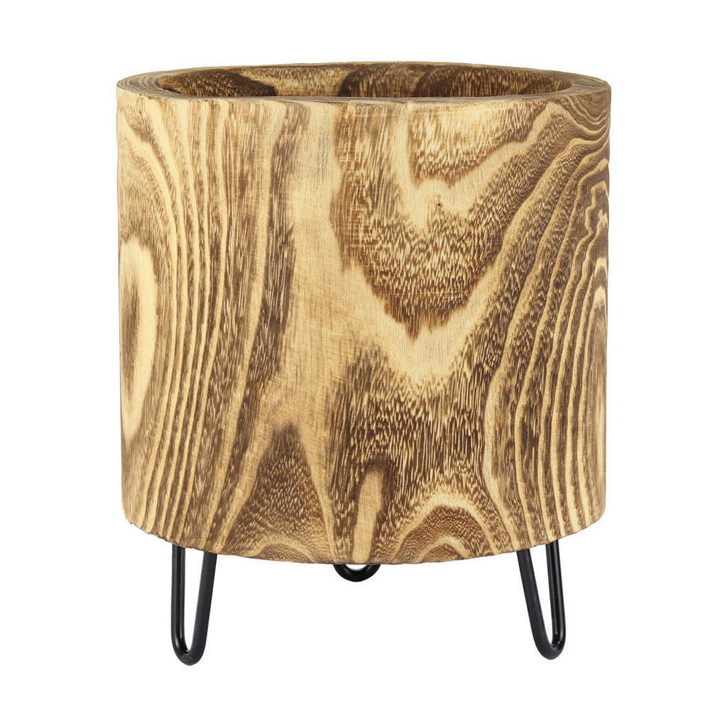 XXXL OBAL NA KVĚTINÁČ dřevo, 25/22/22 cm