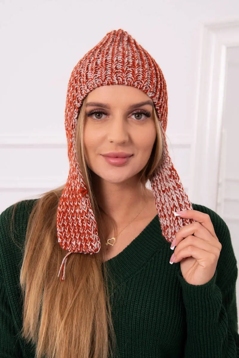 Kesi Dámská klapka na uši Jana K314 červená