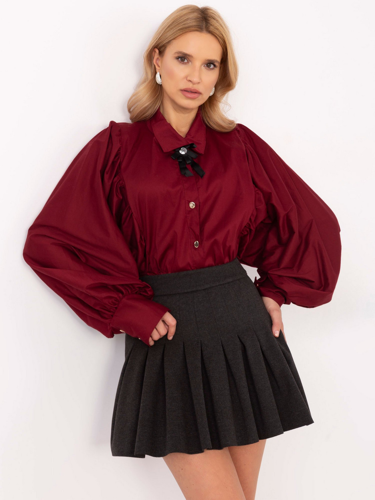 Shirt-MI-KS-C233.70-burgundy