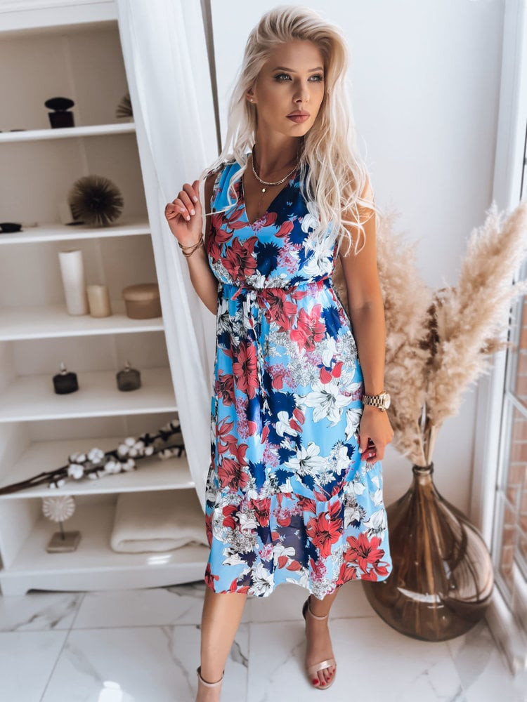 Dámské šaty MADAM modré Dstreet