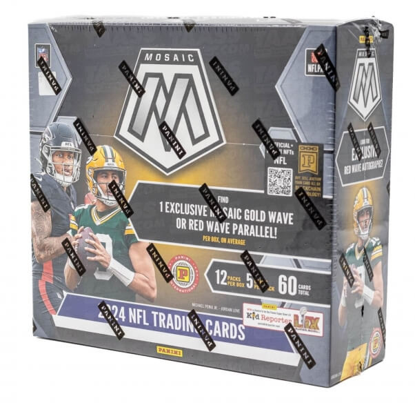 2024 Panini Mosaic NFL Football Hobby Box International - karty amerického fotbalu