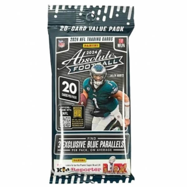 2024 Panini Absolute Football Fat Pack - karty amerického fotbalu NFL