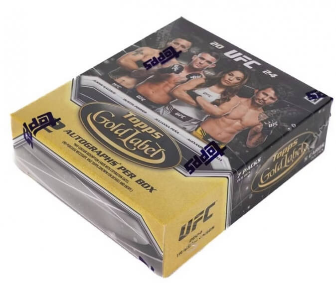 2024 Topps Gold Label UFC Hobby Box - sběratelské karty MMA