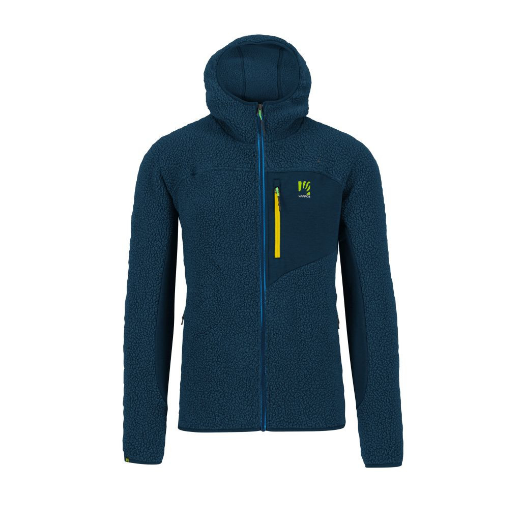 KARPOS 80'S Hoodie Flece, Midnight velikost: M